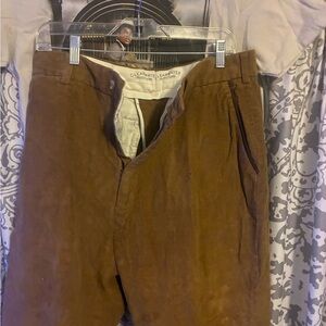 Clearwater Leatherwear Men's Tan Corduroy Pants
